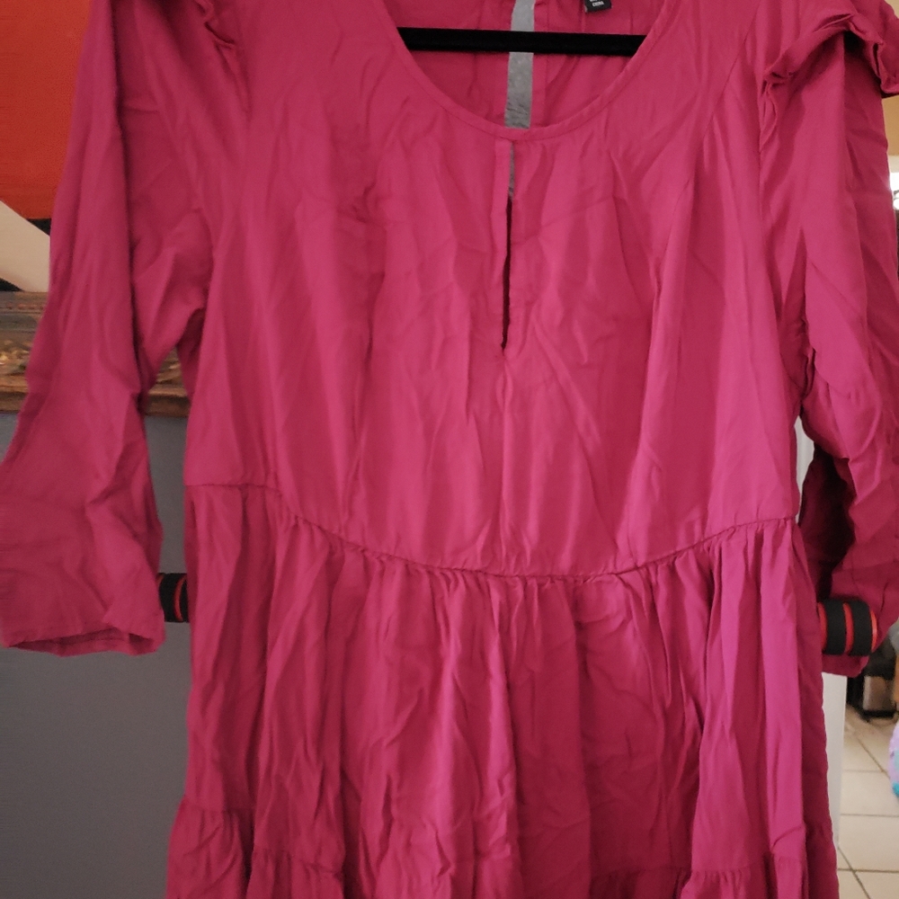 Burgundy Dress